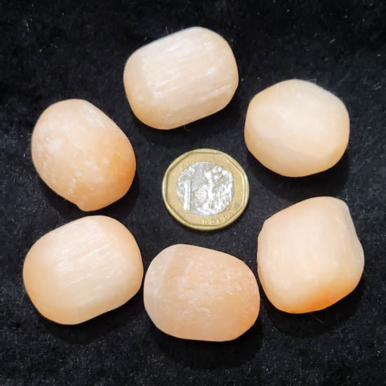 Peach Selenite Tumble