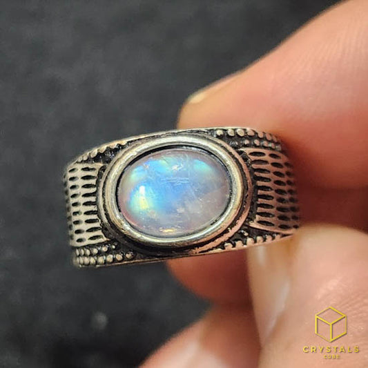 Rainbow Moonstone*** Ring - Adjustable