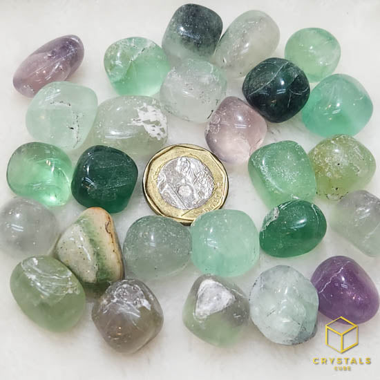 Fluorite Tumble -  S-XS