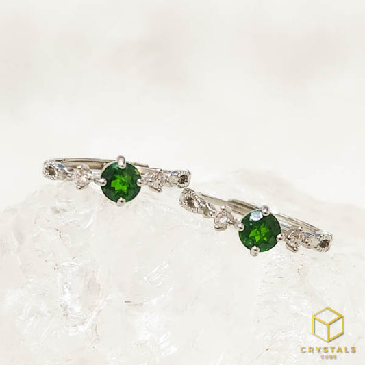 Dioptase*** Ring - Adjustable