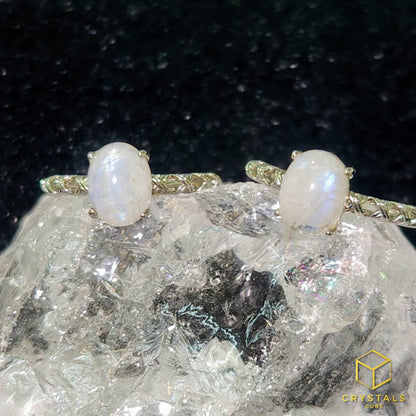 Rainbow Moonstone Ring - Adjustable