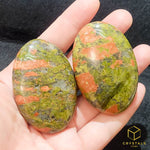 Load image into Gallery viewer, Unakite Palm Stone
