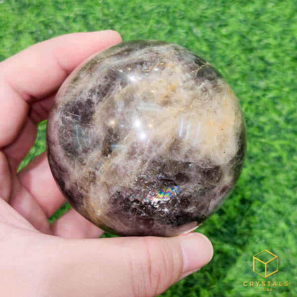 Black Moonstone Sphere