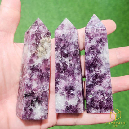 Lepidolite** Obelisk