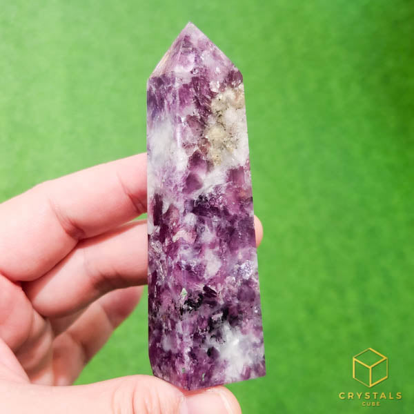 Lepidolite** Obelisk