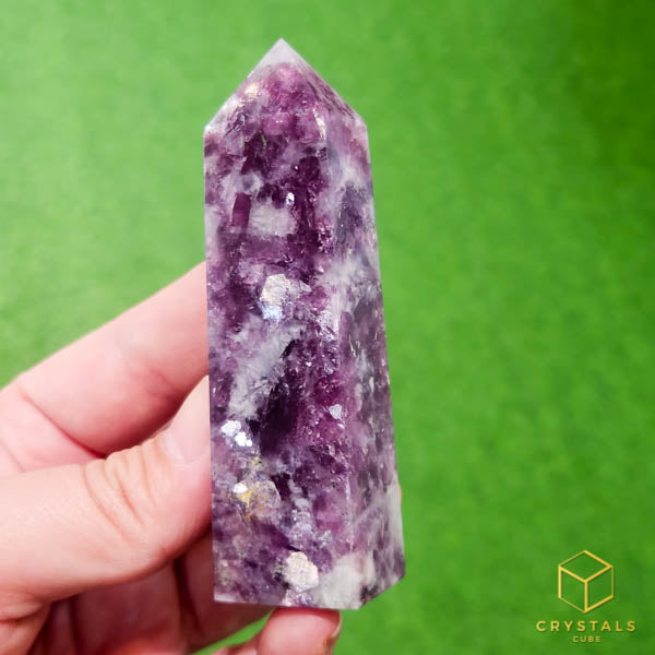 Lepidolite** Obelisk