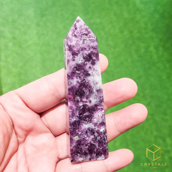 Lepidolite** Obelisk