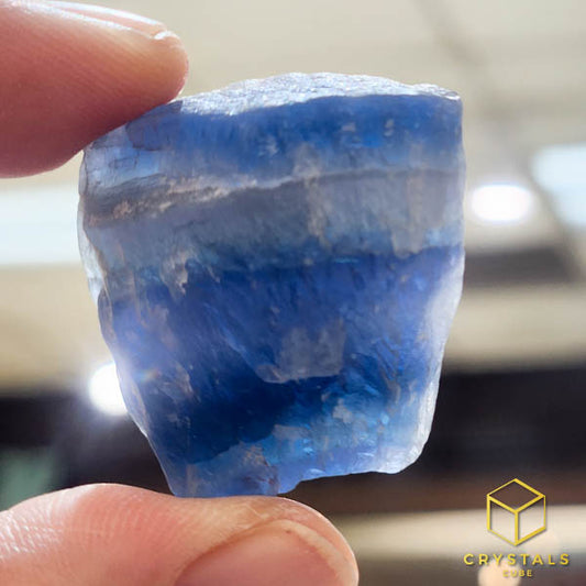 Blue Fluorite Raw - RARE!