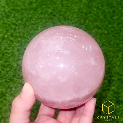 Rose Quartz* Sphere - 9.7cm