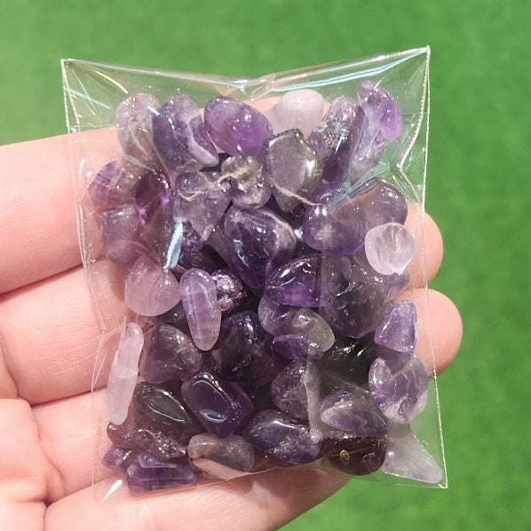 Chevron Amethyst Chips – Crystal Tale