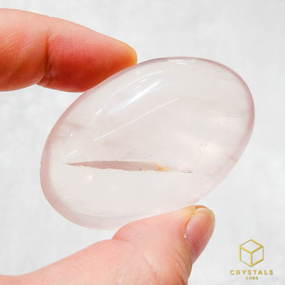 Rose Quartz*** Palm Stone