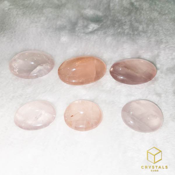 Rose Quartz*** Palm Stone