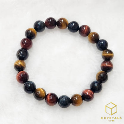 Tiger's Eye Bracelet - Mixed Colour