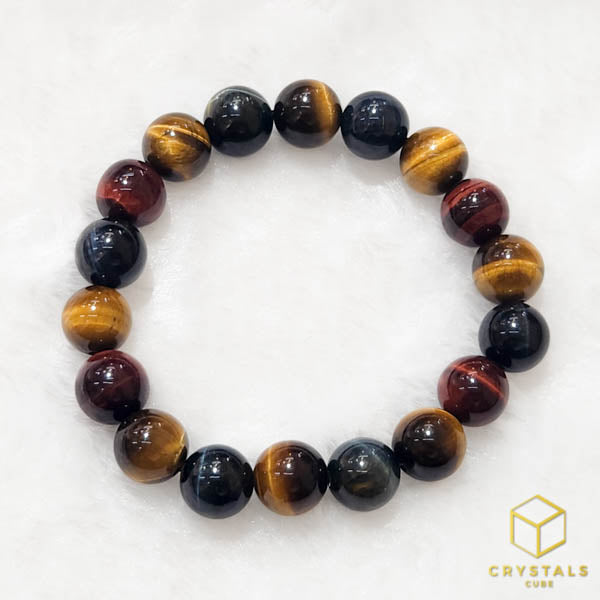 Tiger's Eye Bracelet - Mixed Colour