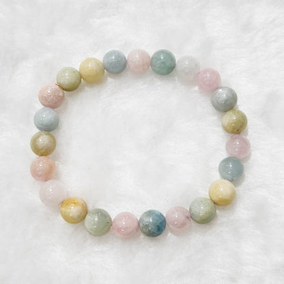 Beryl (Aquamarine & Morganite) Bracelet