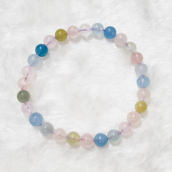 Beryl*** (Aquamarine & Morganite) Bracelet