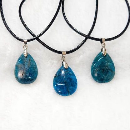 Apatite Teardrop Pendant