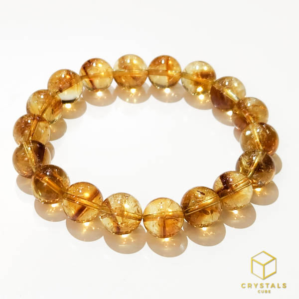 Citrine Azeztulite*** Bracelet