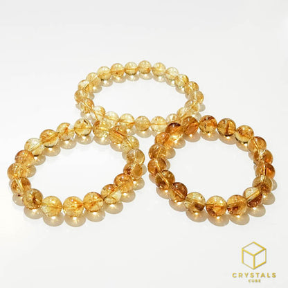 Citrine Azeztulite*** Bracelet