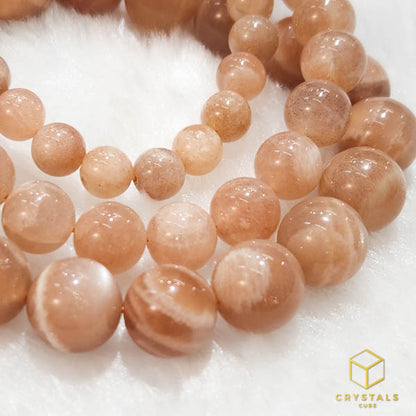 Peach Moonstone / Sunstone* Bracelet