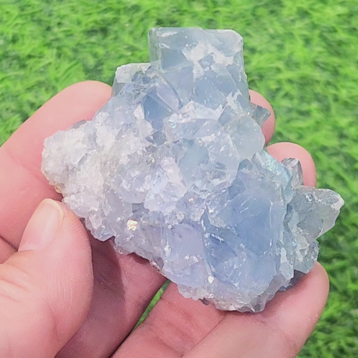 Celestite Cluster