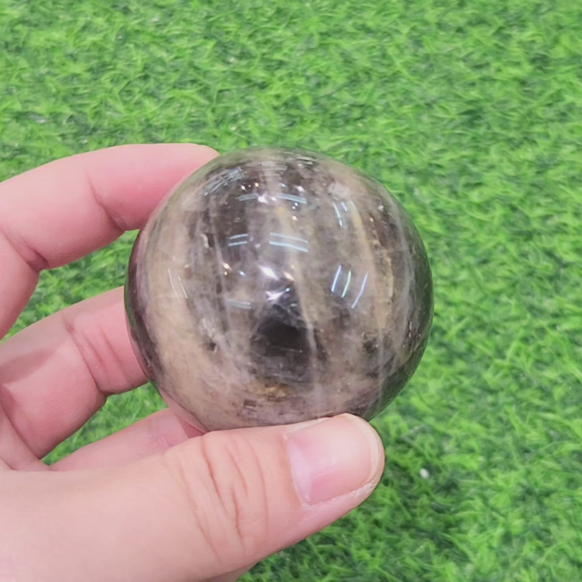 Black Moonstone Sphere