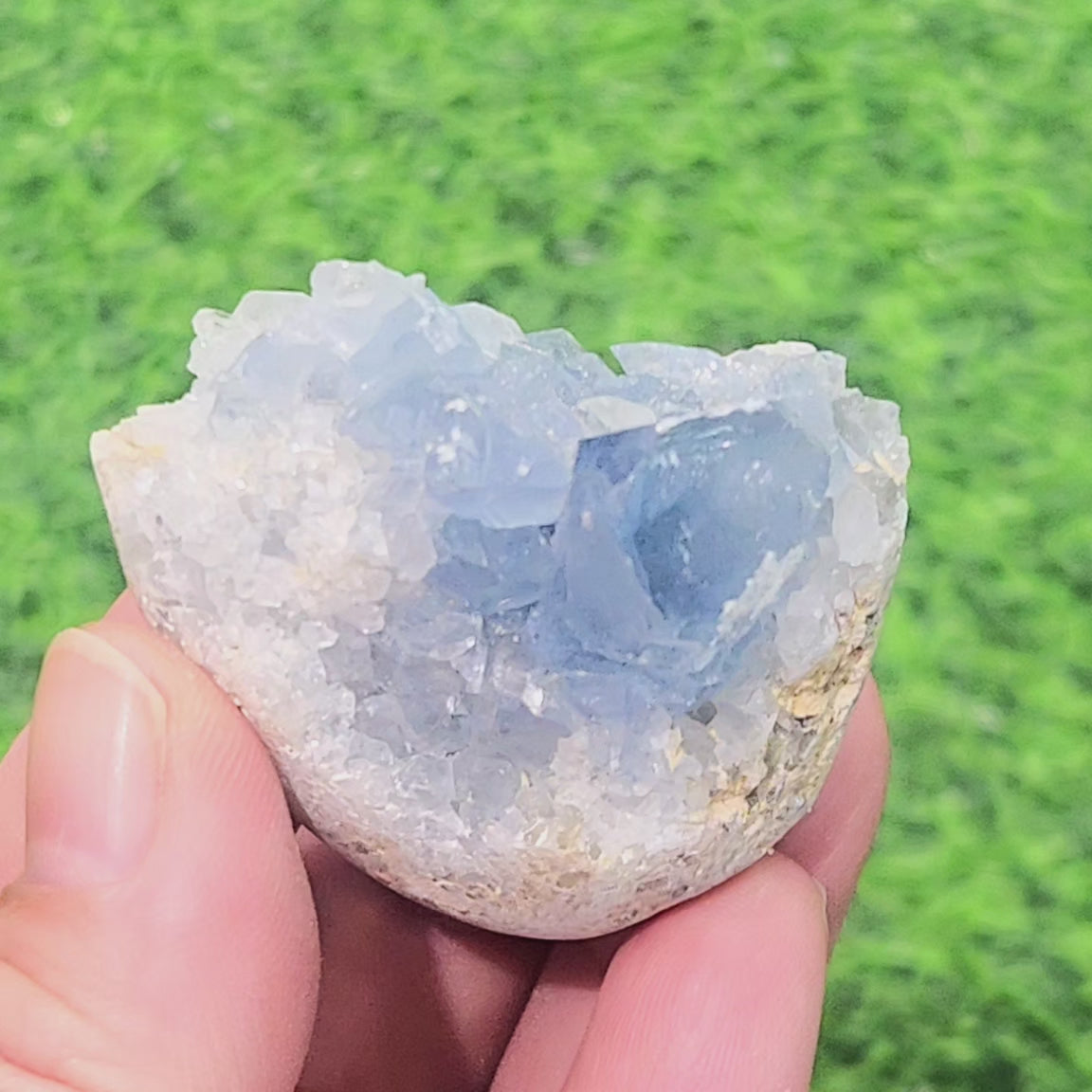 Celestite Cluster