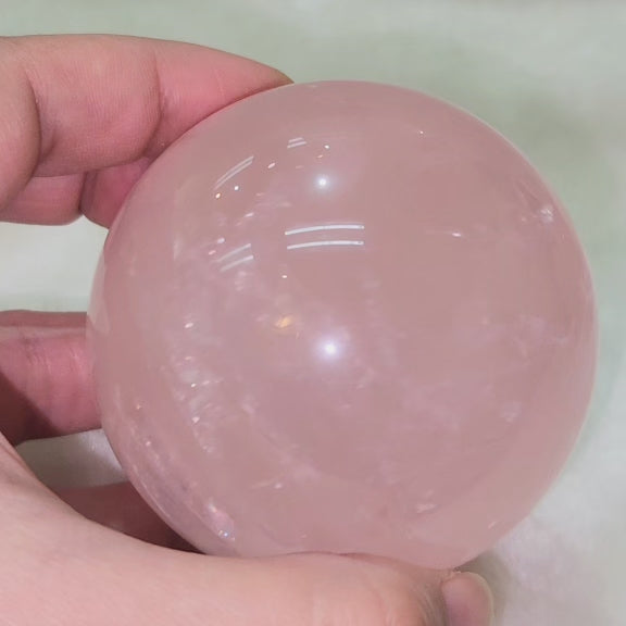 Rose Quartz*** (Star) Sphere