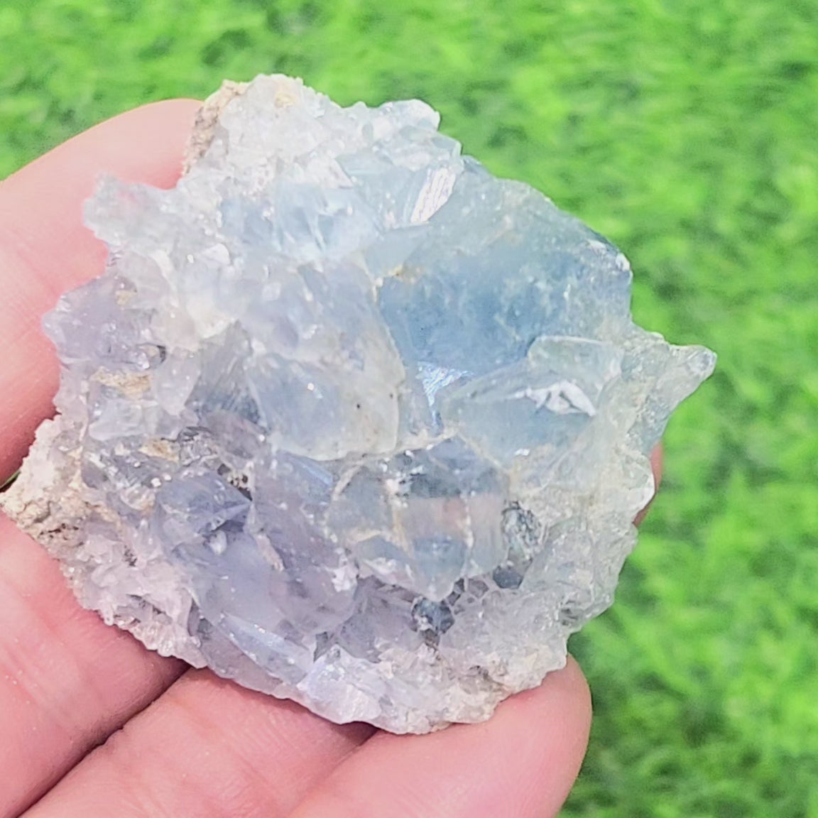 Celestite Cluster