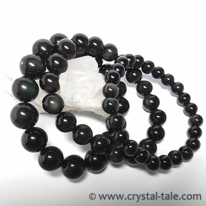 Rainbow Obsidian Bracelet