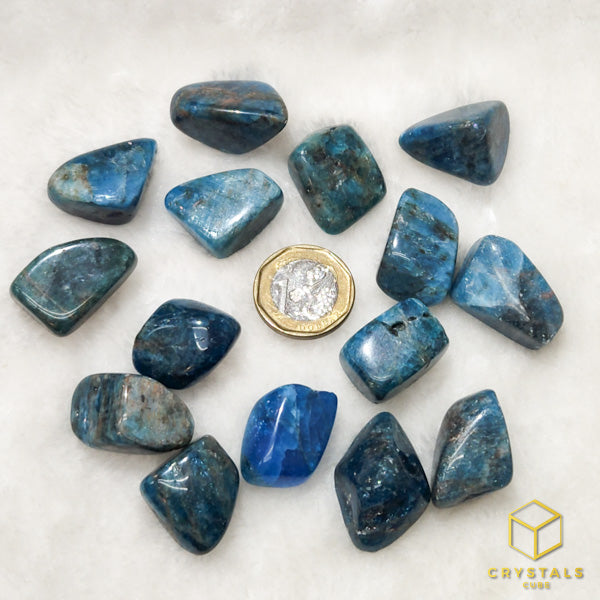 Blue Apatite Tumble