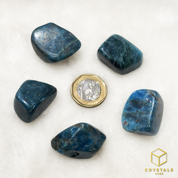 Blue Apatite Tumble