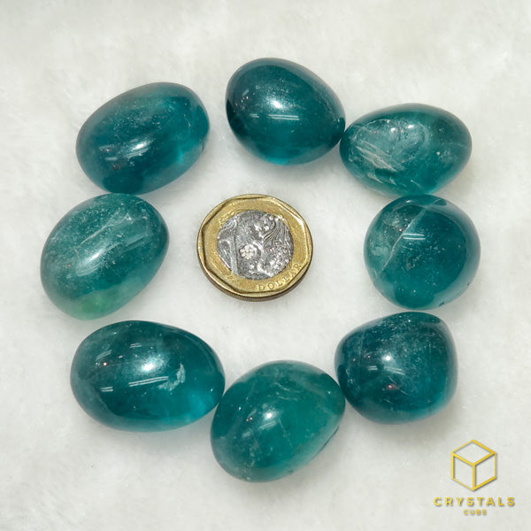 Blue Fluorite Tumble - RARE!