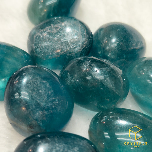 Blue Fluorite Tumble - RARE!