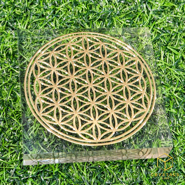 Flower of life - Metal Energy Grid Board