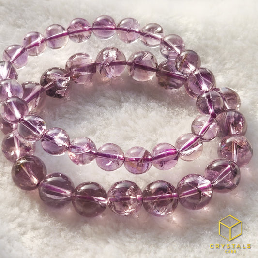 Amethyst Azeztulite Bracelet