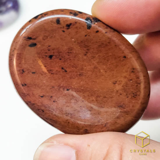 Mahogany Obsidian Worry Stone