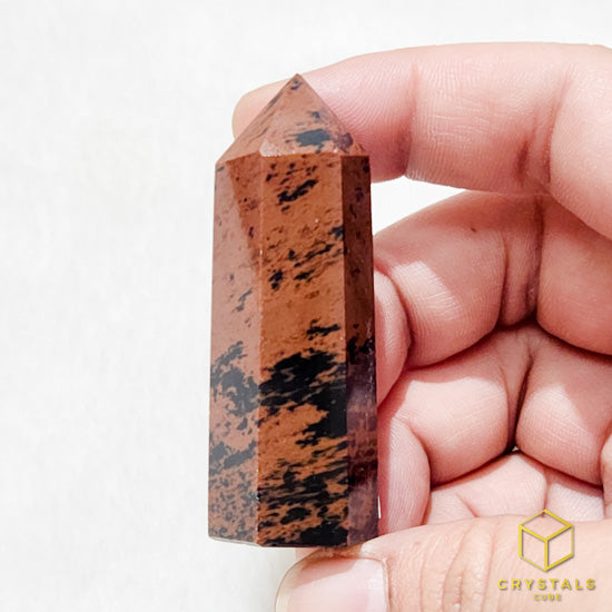 Mahogany Obsidian Point