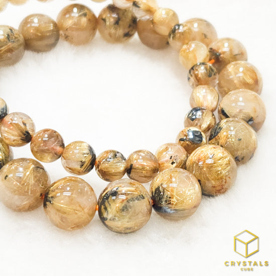 Golden Rutilated Quartz*** Bracelet