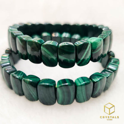 Malachite Elastic Bangle