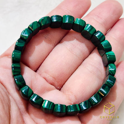 Malachite Elastic Bangle