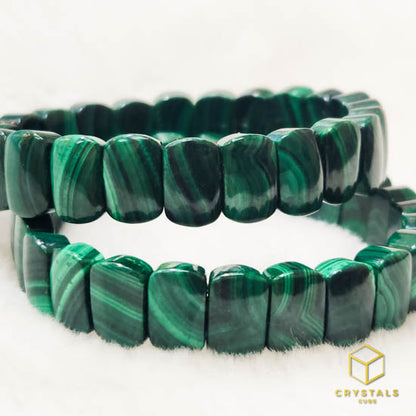 Malachite Elastic Bangle