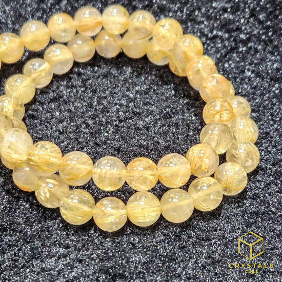 Golden Rutilated Quartz*** Bracelet