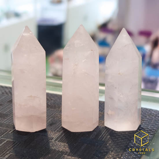 Rose Quartz Point- Small