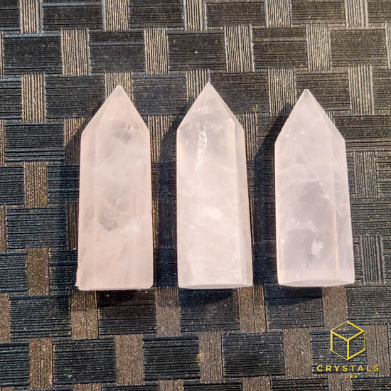 Rose Quartz Point- Small