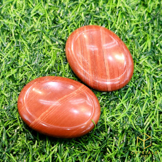 Red Jasper Worry Stone