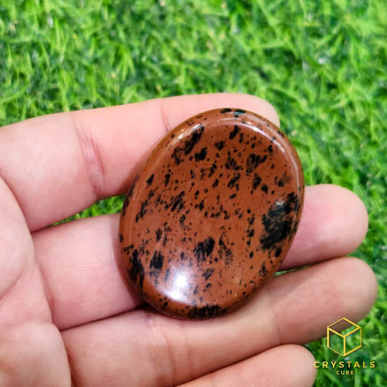 Mahogany Obsidian Worry Stone