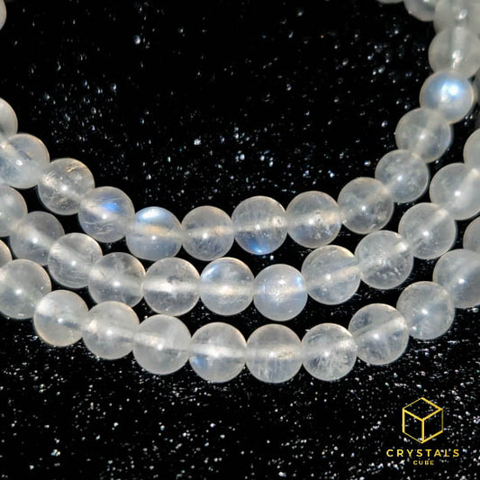 Rainbow Moonstone*** Bracelet 4.7-4.9mm