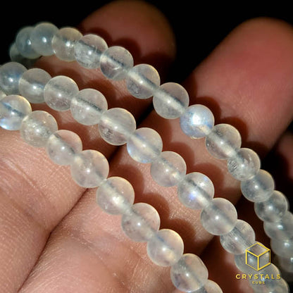 Rainbow Moonstone*** Bracelet 4.7-4.9mm