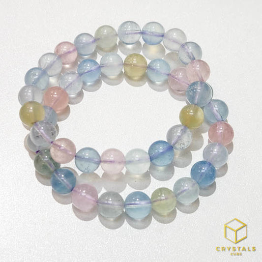 Beryl**** (Aquamarine & Morganite) Bracelet - 8.8mm